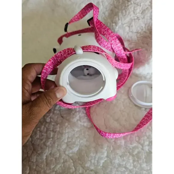 MGA LOL Surprise Biggie Pet Dog Piggie Bank Backpack White & Black 7" Dalmatian - Picture 16 of 16